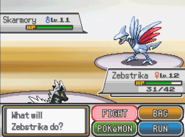 PokeLand 0 Ep5 Vol1 - Zebstrika vs Skarmory